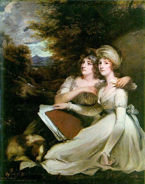 John Hoppner Portrait of the Frankland Sisters oil painting picture